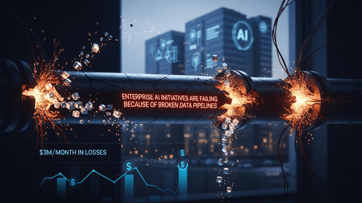 The AI Data Pipeline Crisis: Why $3 Million a Month Disappears Before Your Models Even Run (2026)